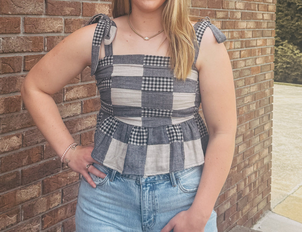 The Rue Tie Top