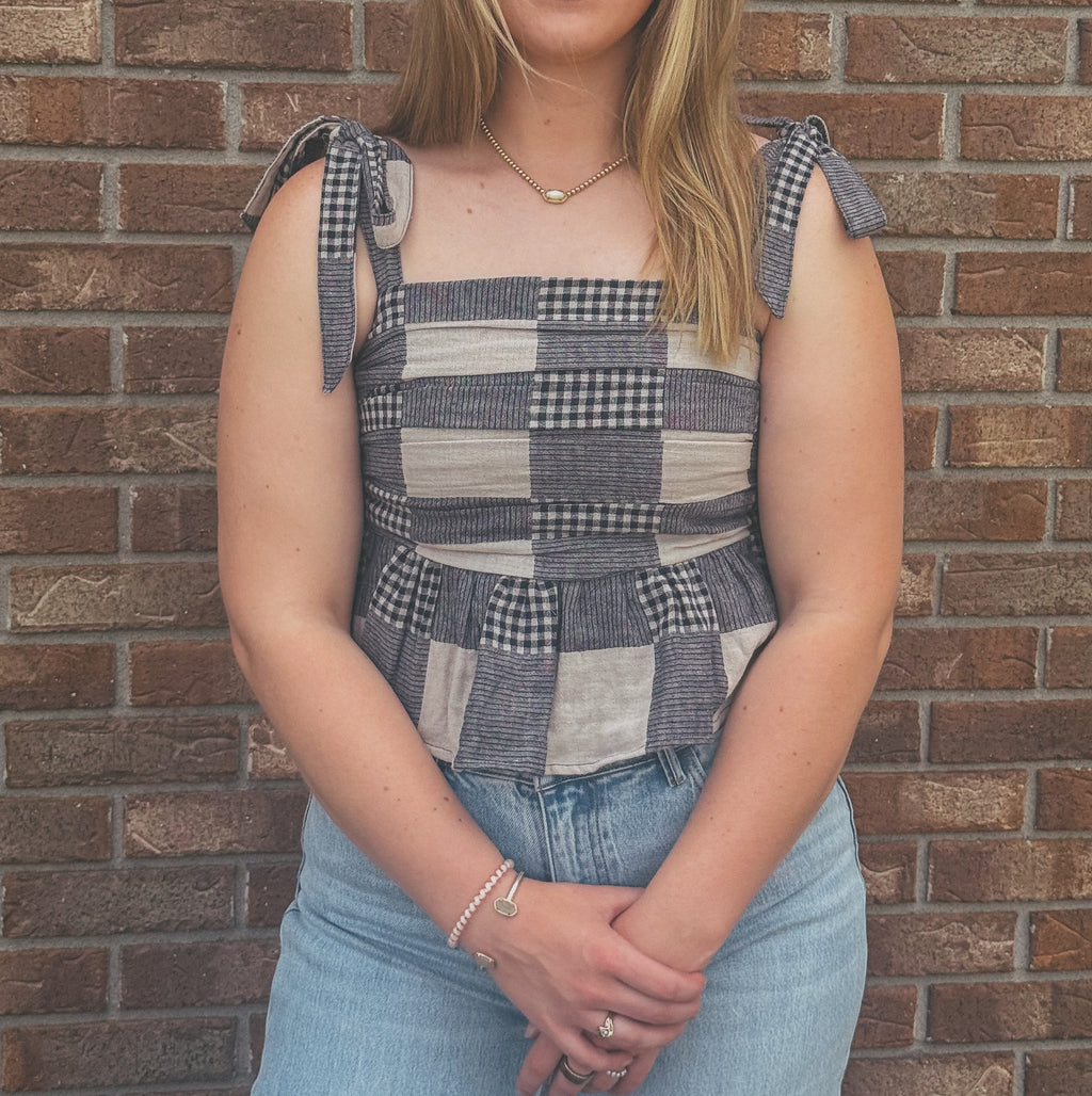 The Rue Tie Top
