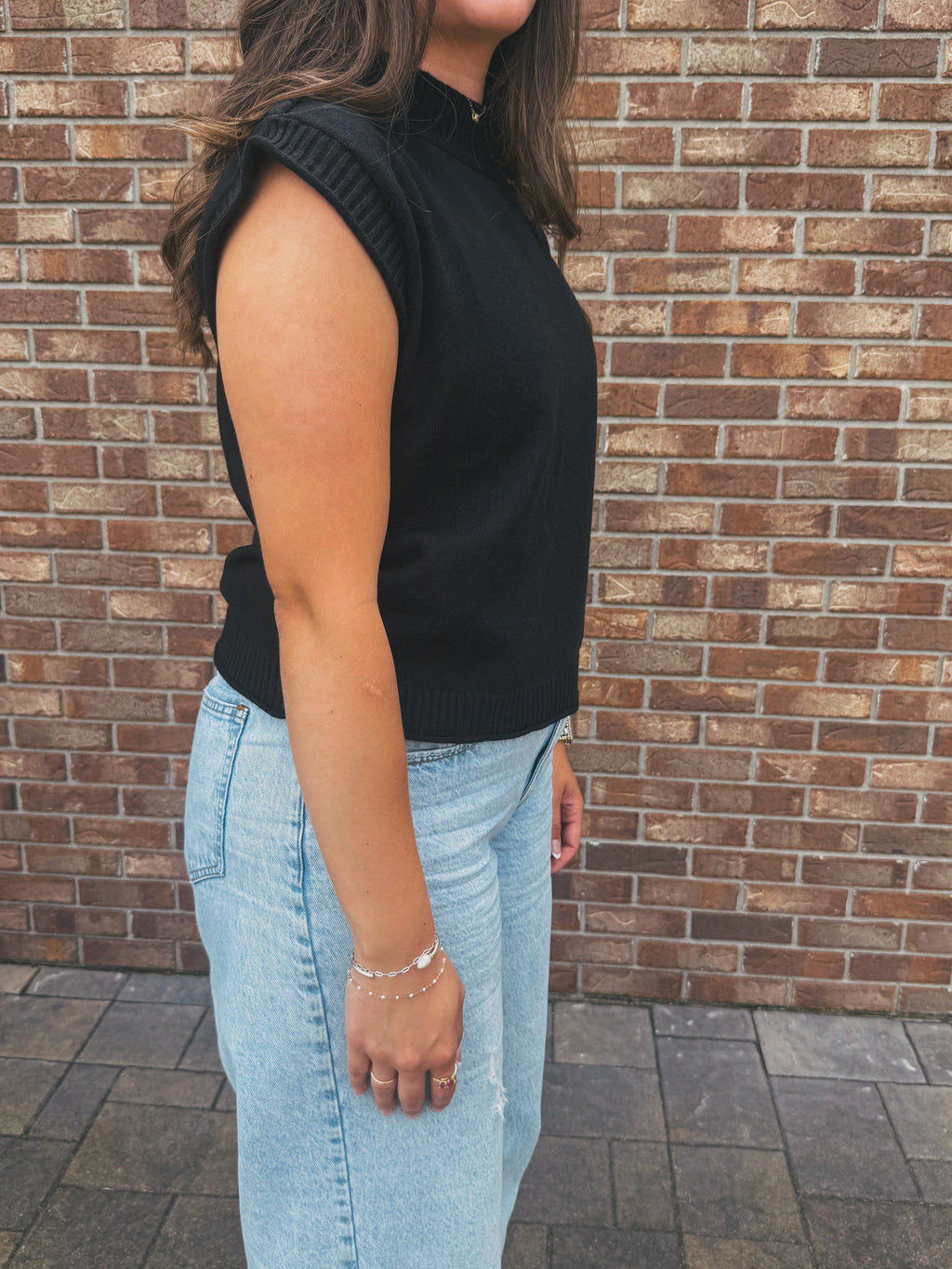 The Noir Knit Top